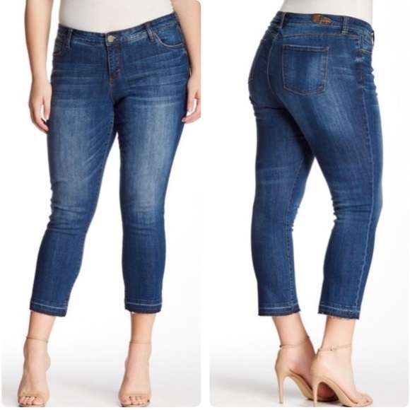 Kut from the Kloth Emma Ankle Straight Jean - Picture 1 of 16